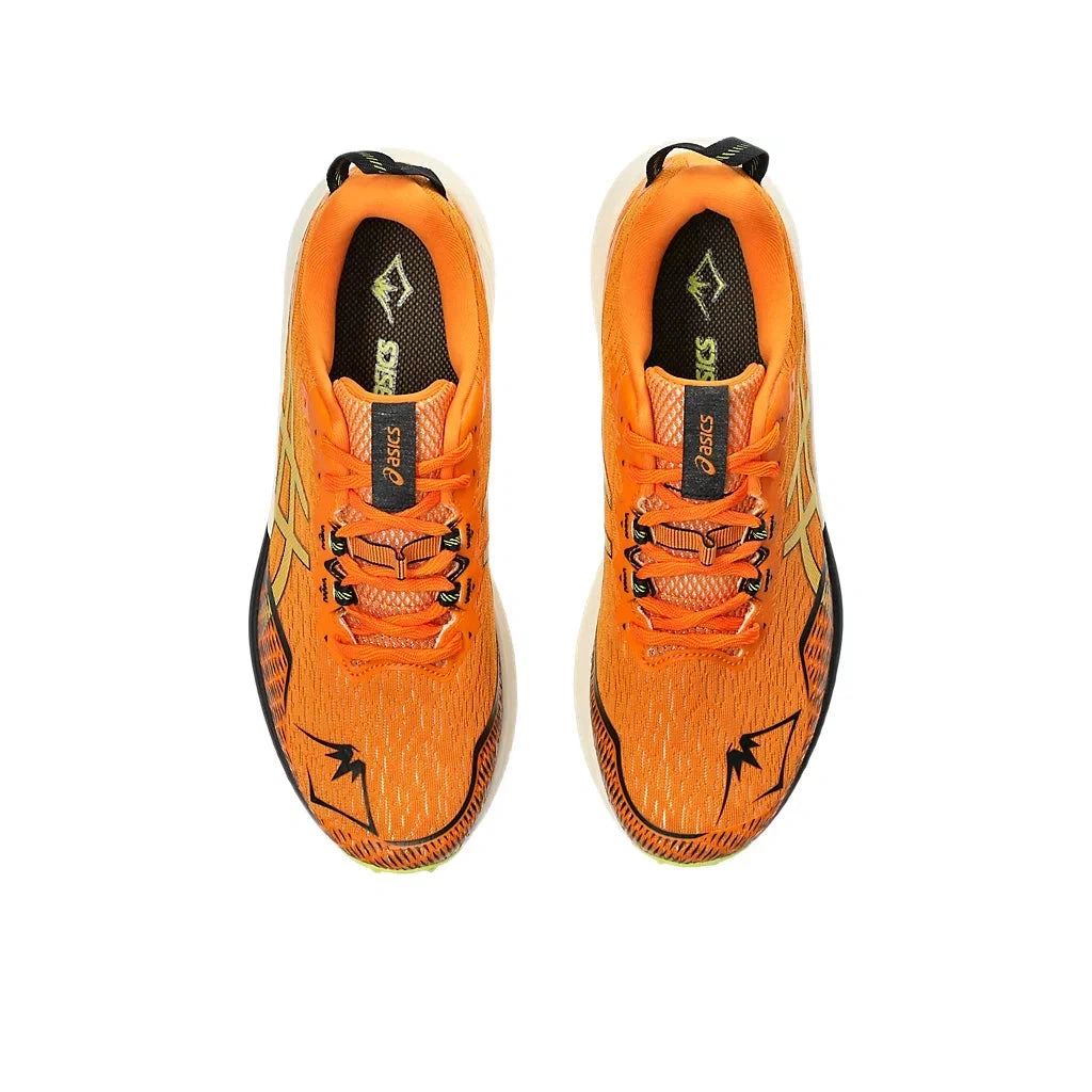 Asics Fuji Lite 4: Explosión de Color para Correr con Energía (¡Naranja/Lima Neón!)