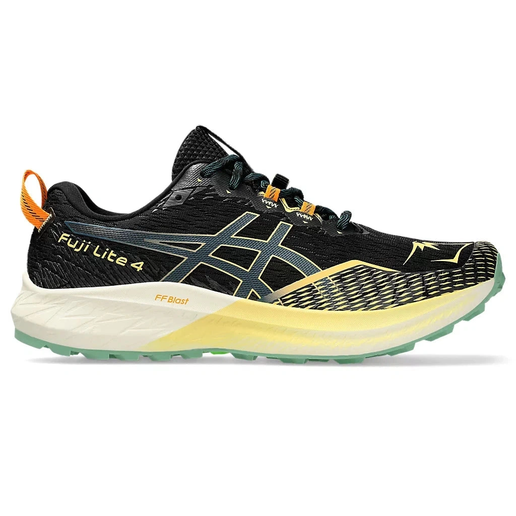 Asics Fuji Lite 4: Elegancia y Rendimiento para Corredores (黑/蓝)